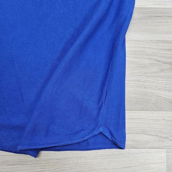 TALBOTS Top Womens Blue Woven Cotton Blouse Small - Picture 5 of 8